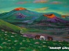 Odgerel Tsulbaatar - Khorgo - Oil on canvas - 50x70 cm