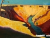 Ulziibadrah - Chuluut river - Oil on canvas - 60x90 cm