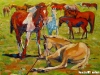 Chinbayar - Noon - Oil on canvas - 60x80 cm